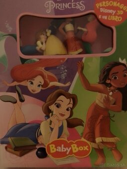 Disney princezné-figúrky+obrázková kniha v taliančine - 9