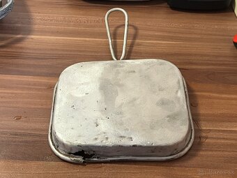 Polní hliníkové nádobí maďarského vojáka z období WWII - 9