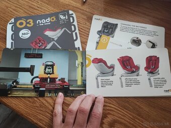 Otočná autosedačka Nado O3 - 9