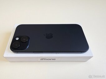 APPLE IPHONE 15 128GB BLACK,ZDRAVIE BATERKY 100% - 9
