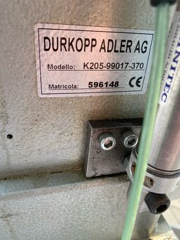 Šicí stroj Durkopp Adler 205 - 370 pro náročné použití, sedl - 9
