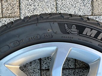 Hliníkové disky orig. Audi + zimné pneumatiky 225/45 R18 - 9