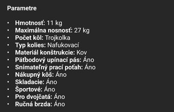 Predám športový kočík - 9