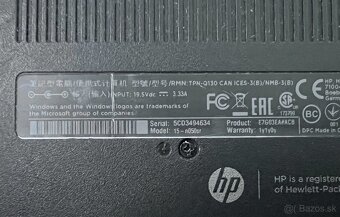 HP Pavilion / Celeron 1007U / 8GB RAM / 120GB SSD / 15.6" - 9