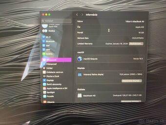 MacBook Air 13” M3 16GB/256GB Space Grey - 9