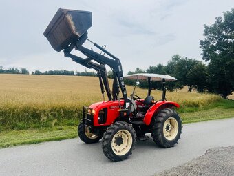 Zetor 3341 cabrio + čelní nakladač - 9