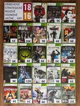 HRY na XBOX 360 (4+1 alebo 6+2 ZDARMA) - 9