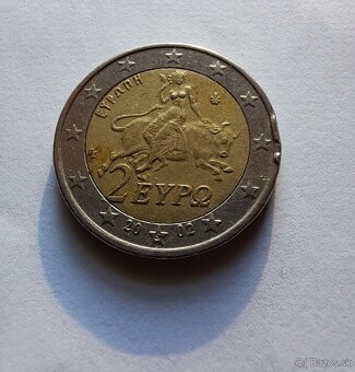2 eur Belgicko,Francuzsko,Spanielsko,Grecko - 9