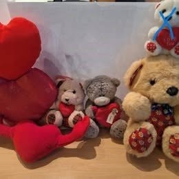 Valentínske Plyšáky - darčeky - 9