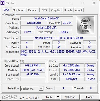 Herný PC Intel i3-10100F / RX 580 8GB Nitro+ / CS2 (150-220) - 9