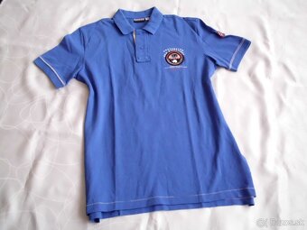 Napapijri slim pánske pólo tričko M - 9