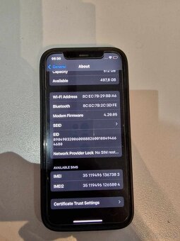 Iphone 12 Pro 512GB Graphite - 9