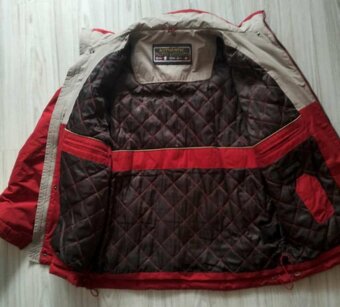 Pánska červená páperová vetrovka, XL/XXL - 9