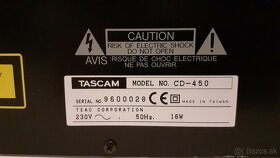 Tascam CD-450 profesionálny CD prehrávač ♫♪♫ - 9