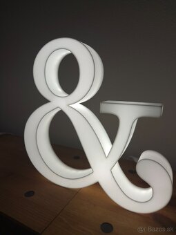 Svetelné písmená na prenájom – vytvorte si vlastný napis - 9