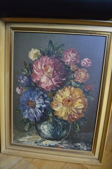 predam krasny, rucne malovany obraz na platne - 9