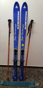 Skialp lyže s viazaním plus pásy - 9