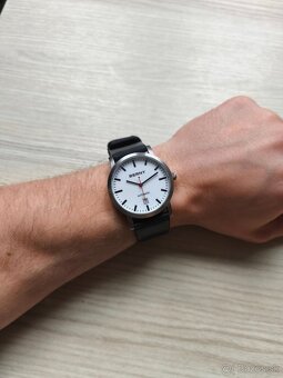 Štýlové minimalistické Automatické hodinky BERNY - Komplet - 9