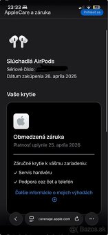 Airpods 2 Generácia- Nové iba odbalené - 9