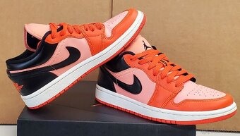 Nike Air Jordan 1 Low “Rush Orange Black” - 9