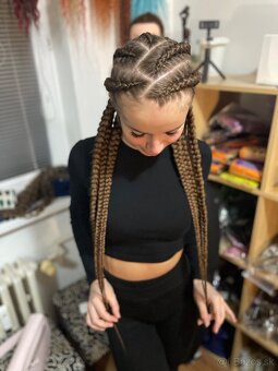 Zapletanie copíkov - afro copíky, boxerské copy, brčky - 9