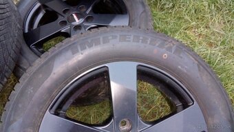 Predam Alu kolesa Dezent 5x114.3,205/60,r16 zimne pneu - 9