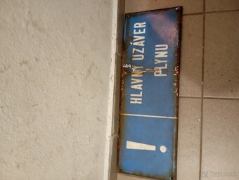 Predám smaltove staré tabuľky . - 9