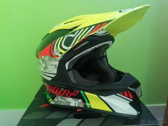 Nová MX prilba Suomy Alpha Pixel carbon/kevlar - 9