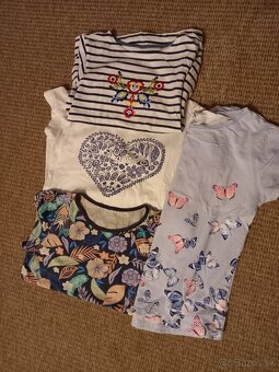 Dievčenské oblečenie veľ. 134 - 140 - balík 20 kusov - 9