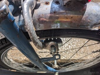 Predám bicykel Compagnolo skladačka(nové brzdy,reťaz,pneumat - 9
