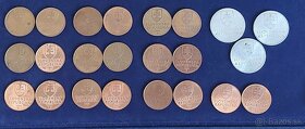 Zbierka mincí - Slovenský štát, Československo, Slovensko - 9