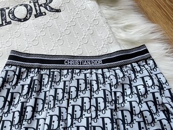 Dior Súprava - tričko +sukňa - biela - 9