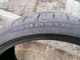 Letné pneumatiky 215 /35 r 18 - 9