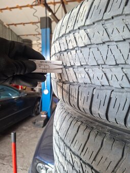 Predám 4x 265/60 R18, M+S, DOT 2521 - 9