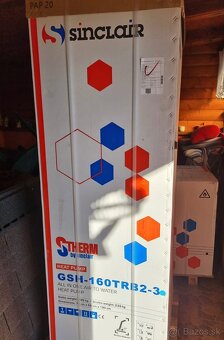tepelné čerpadlo,zostava SINCLAIR S-THERM 4 - 9