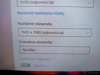 predám dotykový Hp elitebook x360 , Intel® Core™i5, 8gb ram - 9