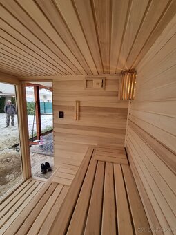 Exteriérová sauna - 9