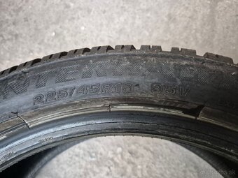 225/45 r18 zimné 4 ks FIRESTONE dezén 8,5 - 7,6 mm - 9