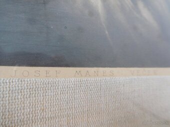 Jozef Mánes -VEčER-dielo českého maliara, - 9