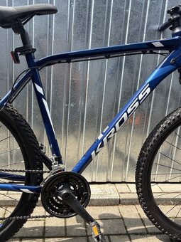 Horský pánsky bicykel Kross Hexagon 3.0 navy blue 27,5” - 9