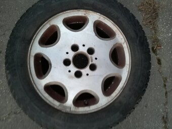 Mercedes Alu disky R15 -Dve sady - 9
