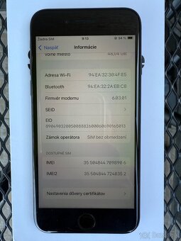 iPhone SE 2020 - 64 GB - 9