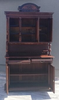 Príborník starožitný – 242 x 140 x 53 cm. - 9