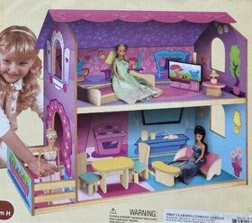 Dom pre bábiky Barbie - 9