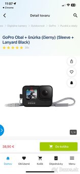 Predám kamerku GoPro HERO10 Black - 9