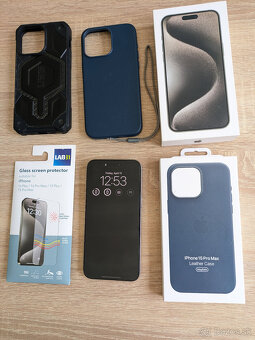 iphone 15 pro max 256GB natural titanium - 9