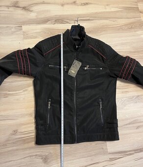 Kožená bunda xl umelá koža nová - 9