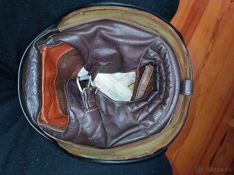 Stará přilba, helma, bílá -  Jawa - 9