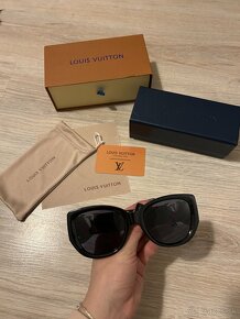 Louis Vuitton slnečné okuliare - čierne (LV3) - 9