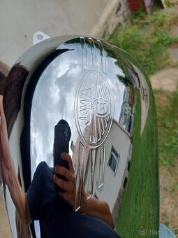 Nádrž Jawa 175, 356 s ampérmetrem - 9